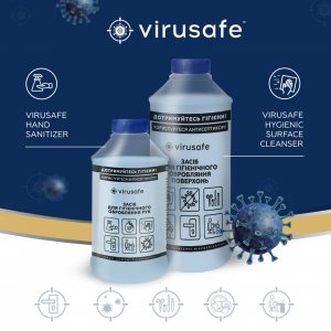 VIRUSAFE sanitizers from Cherkasy Autochemistry Plant